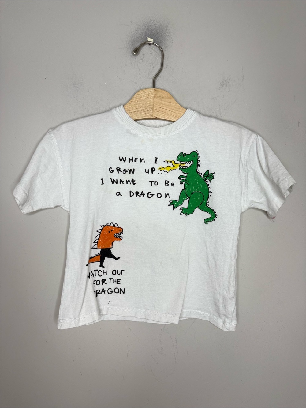 $13 ADD ON Zara boys tee Shirt 4Y t-shirt cotton on kids fire truck dragon boden